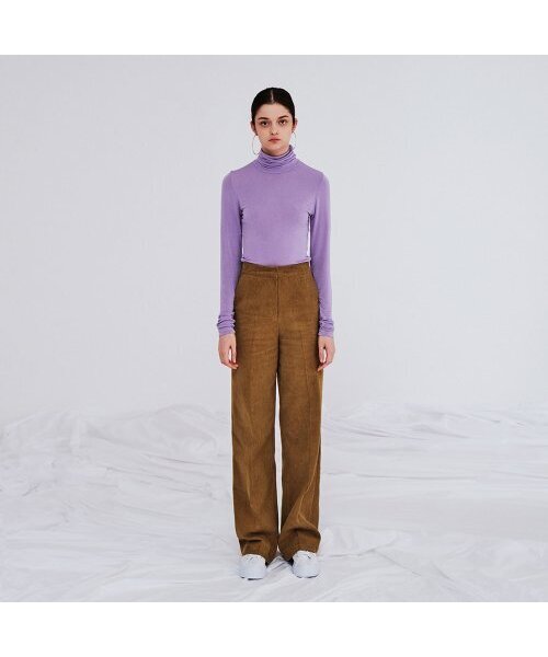 MAKE A TOAST(メイクアトースト)の「CORDUROY STRAIGHT PANTS OLIVE(その他パンツ・レディース・オリーブ・M)」の1枚目の写真