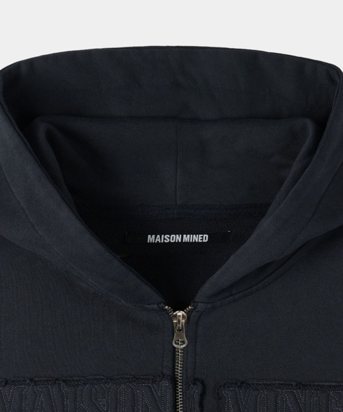 ALAND(エーランド)の「MAISON MINED/APPLIQUE ジップ(スウェット・メンズ・ネイビー/グレー・SMALL/MEDIUM)」の17枚目の写真