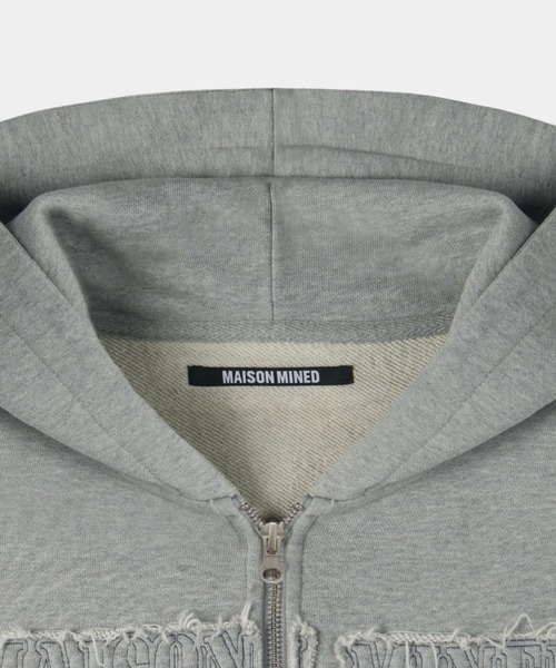 ALAND(エーランド)の「MAISON MINED/APPLIQUE ジップ(スウェット・メンズ・ネイビー/グレー・SMALL/MEDIUM)」の22枚目の写真