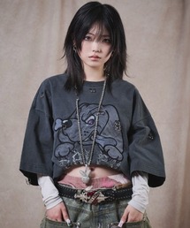 A'GEM/9 × .kom 『GALFY/ガルフィー』バチバチピアスTee