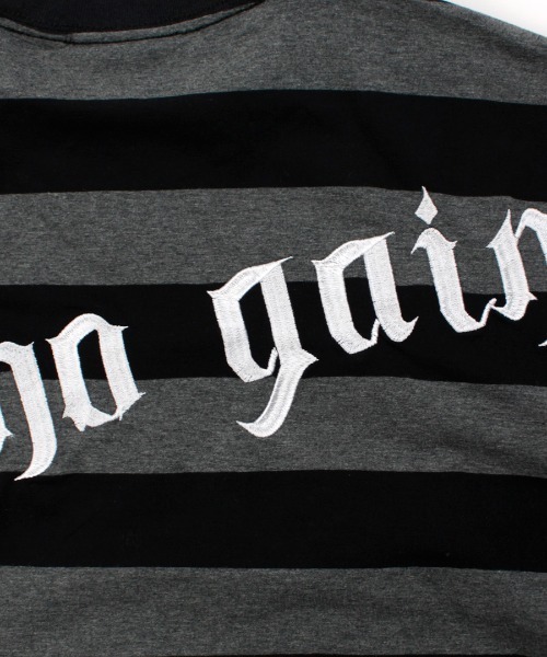 GALFY(ガルフィー)の「A'GEM/9 × .kom 『GALFY/ガルフィー』バチバチピアスTee(Tシャツ/カットソー・メンズ・グレー/ブラック/ブラック×グレー・L)」の17枚目の写真