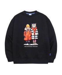 OHP（ワンハンドレッドパーセント）の「OHP x HARMONIA 私たちの裏起毛スウェット（スウェット）」