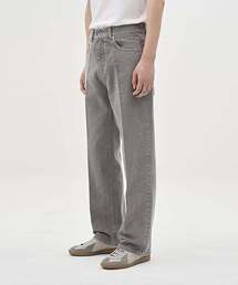 ERRORS EXCEPTED（エラーズエクスペクティド）の「S031 ストレートデニムパンツ (グレー)（デニムパンツ）」