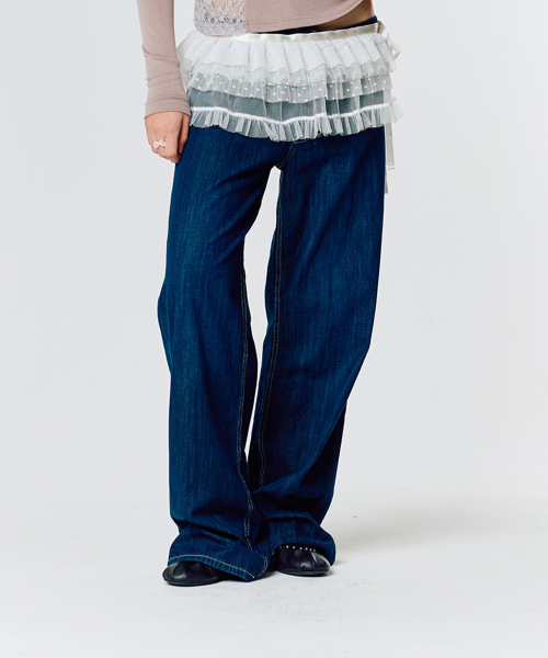 LARTIGENT(ラーティゼン)の「L15 DOT WRAP SKIRT(WHITE)(スカート・レディース・その他・FREE)」の1枚目の写真