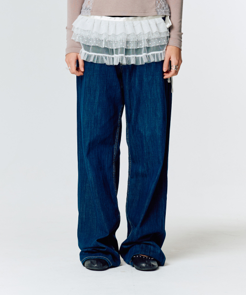 LARTIGENT(ラーティゼン)の「L15 DOT WRAP SKIRT(WHITE)(スカート・レディース・その他・FREE)」の5枚目の写真