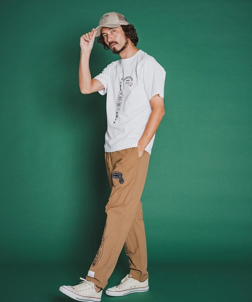 seventy seven(セブンティセブン)の「mt10179-middle onz S-S t-shirts (77mix26S) Tシャツ(7726S260)(Tシャツ/カットソー・メンズ・ホワイト/ブラック/レモンイエロー・L/M/S/XL)」の16枚目の写真