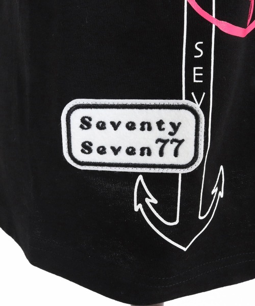 seventy seven(セブンティセブン)の「mt10179-middle onz S-S t-shirts (77mix26S) Tシャツ(7726S260)(Tシャツ/カットソー・メンズ・ホワイト/ブラック/レモンイエロー・L/M/S/XL)」の10枚目の写真