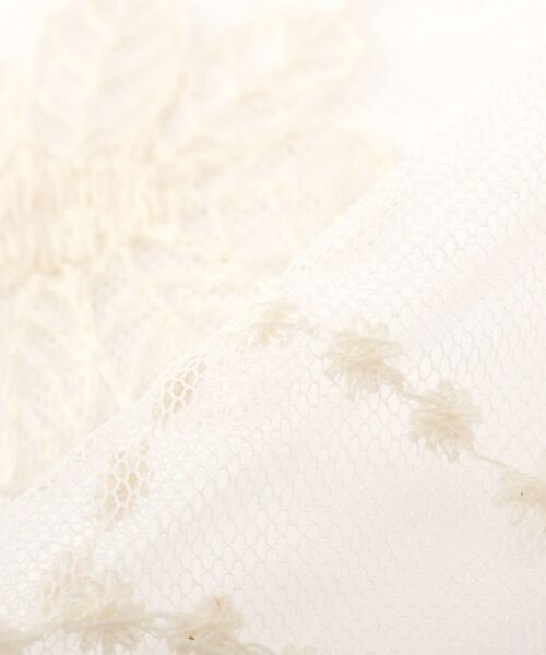 AMERICAN HOLIC(アメリカンホリック)の「チュールレース スカーフ(バンダナ/スカーフ・レディース・オフホワイト・FREE)」の3枚目の写真