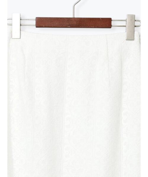 Te chichi（テチチ）の「【Atelier ChouChou】パネルレースナロースカート(セットアップ可)（スカート・レディース・オフホワイト・F）」の8枚目の写真