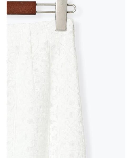 Te chichi（テチチ）の「【Atelier ChouChou】パネルレースナロースカート(セットアップ可)（スカート・レディース・オフホワイト・F）」の9枚目の写真