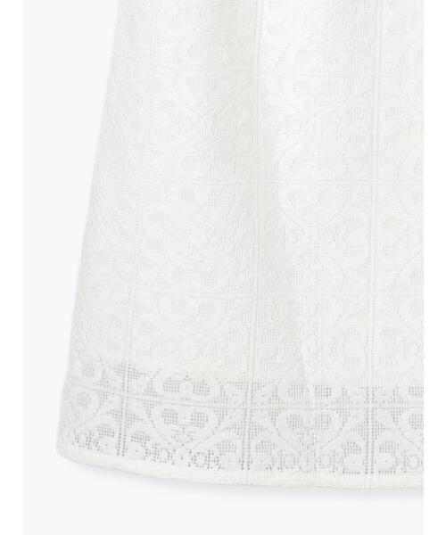 Te chichi（テチチ）の「【Atelier ChouChou】パネルレースナロースカート(セットアップ可)（スカート・レディース・オフホワイト・F）」の10枚目の写真