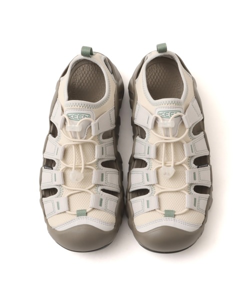 KEEN(キーン)の「KEEN HYPERPORT H2 / キーン ハイパーポート H2(スニーカー・メンズ・アイボリー・26.0cm/26.5cm/27.0cm/27.5cm/28.0cm/28.5cm/29.0cm)」の2枚目の写真