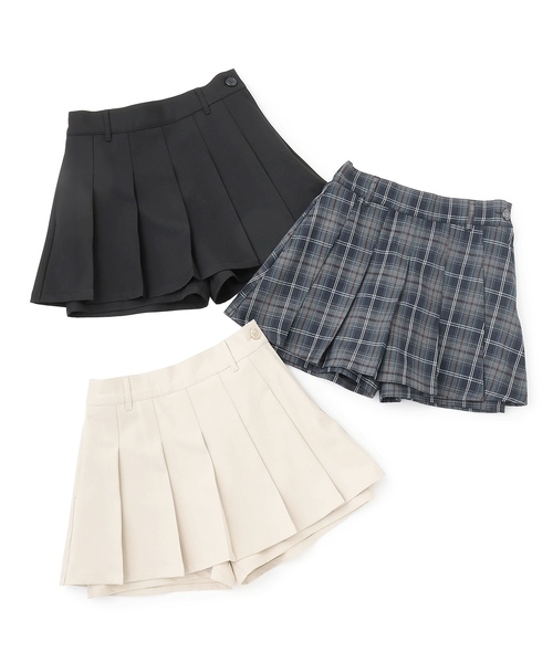 LOVETOXIC（ラブトキシック）の「【LTXC】スタイル盛れマイクロミニスカパン（その他パンツ・キッズ・ベージュ/ブラック/グレー・S:140cm/130cm/L:160cm/M:150cm）」の17枚目の写真