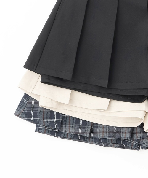 LOVETOXIC（ラブトキシック）の「【LTXC】スタイル盛れマイクロミニスカパン（その他パンツ・キッズ・ベージュ/ブラック/グレー・S:140cm/130cm/L:160cm/M:150cm）」の6枚目の写真