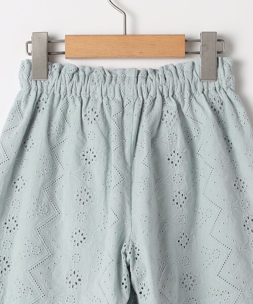 SHIPS（シップス）の「SHIPS KIDS:140～150cm / レース エンブロイダリー ショート パンツ（その他パンツ・キッズ・ライトブルー/ホワイト・140/150）」の5枚目の写真