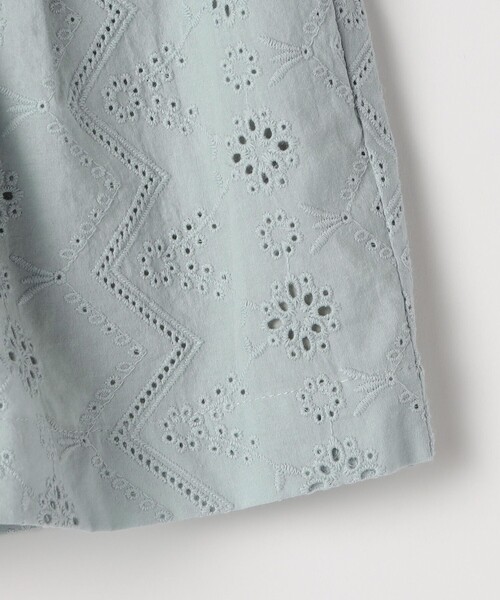 SHIPS（シップス）の「SHIPS KIDS:140～150cm / レース エンブロイダリー ショート パンツ（その他パンツ・キッズ・ライトブルー/ホワイト・140/150）」の6枚目の写真