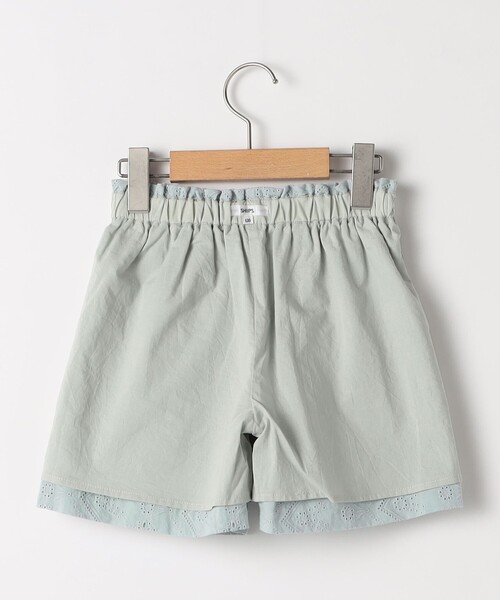 SHIPS（シップス）の「SHIPS KIDS:140～150cm / レース エンブロイダリー ショート パンツ（その他パンツ・キッズ・ライトブルー/ホワイト・140/150）」の9枚目の写真