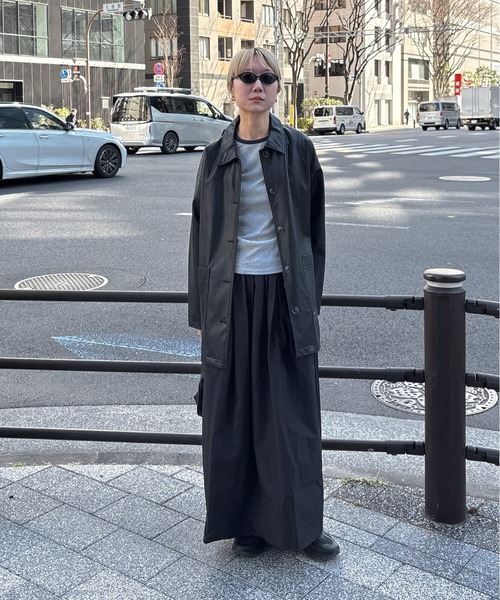 feepur(フェピュール)の「タフタコクーンロングスカート(スカート・レディース・ブラック/ブラウン・SMALL/MEDIUM)」の16枚目の写真
