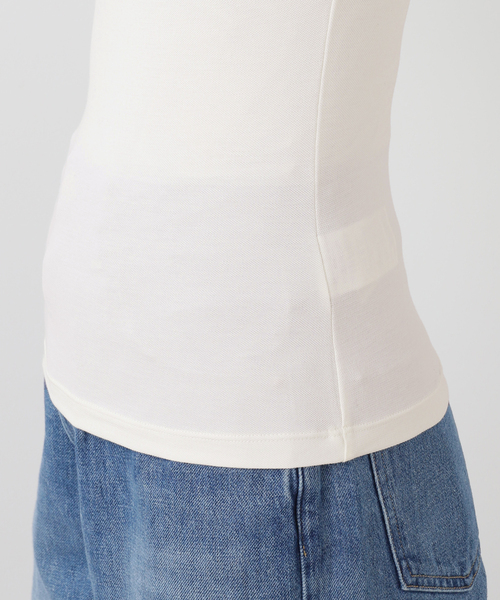 adidas Originals(アディダスオリジナルス)の「adidas / アディダス COTTON CALI TEE WITH SPONSOR(Tシャツ/カットソー・レディース・ブラック/アイボリー・MEDIUM)」の8枚目の写真