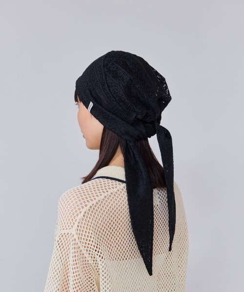 OVERRIDE(オーバーライド)の「OVERRIDE OGC LACE HEADSCARF SG / オーバーライド(ヘアバンド・レディース・ブラウン/ブラック/ライトブルー・57~59cm)」の13枚目の写真