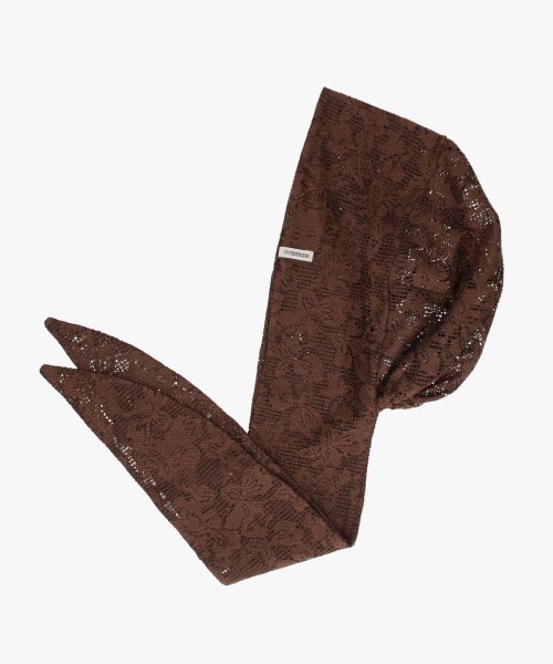 OVERRIDE(オーバーライド)の「OVERRIDE OGC LACE HEADSCARF SG / オーバーライド(ヘアバンド・レディース・ブラウン/ブラック/ライトブルー・57~59cm)」の7枚目の写真