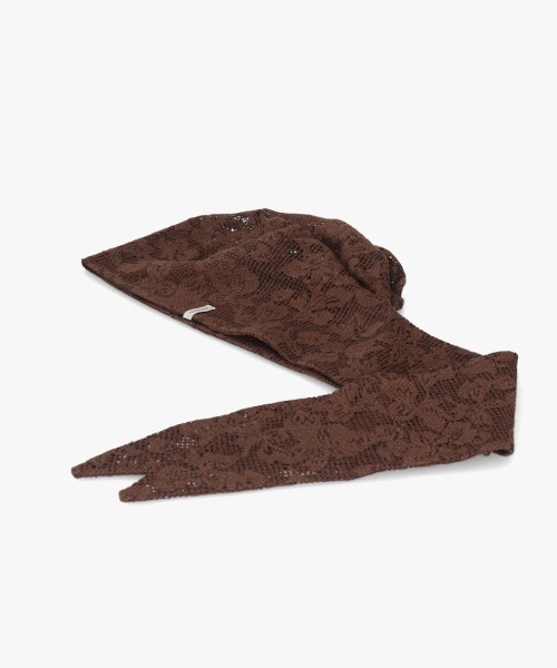 OVERRIDE(オーバーライド)の「OVERRIDE OGC LACE HEADSCARF SG / オーバーライド(ヘアバンド・レディース・ブラウン/ブラック/ライトブルー・57~59cm)」の9枚目の写真