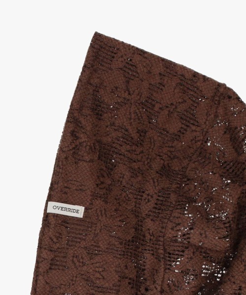 OVERRIDE(オーバーライド)の「OVERRIDE OGC LACE HEADSCARF SG / オーバーライド(ヘアバンド・レディース・ブラウン/ブラック/ライトブルー・57~59cm)」の10枚目の写真