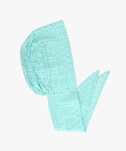 OVERRIDE(オーバーライド)の「OVERRIDE OGC LACE HEADSCARF SG / オーバーライド(ヘアバンド・レディース・ブラウン/ブラック/ライトブルー・57~59cm)」の12枚目の写真