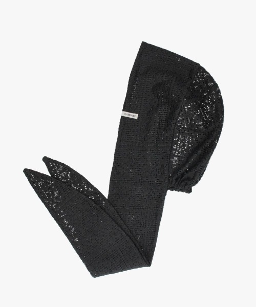 OVERRIDE(オーバーライド)の「OVERRIDE OGC LACE HEADSCARF SG / オーバーライド(ヘアバンド・レディース・ブラウン/ブラック/ライトブルー・57~59cm)」の18枚目の写真