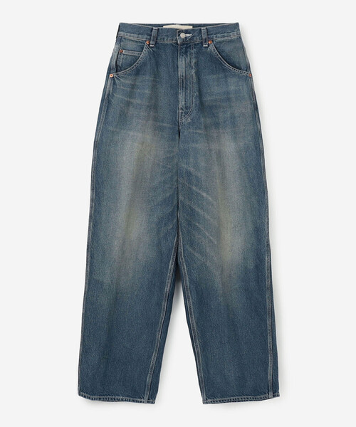 THE SHINZONE（ザ　シンゾーン）の「THE SHINZONE | TOOL DENIM PANTS WOMEN（デニムパンツ・レディース・ダークインディゴブルー/ブルー/アイボリー・34/36/32）」の4枚目の写真
