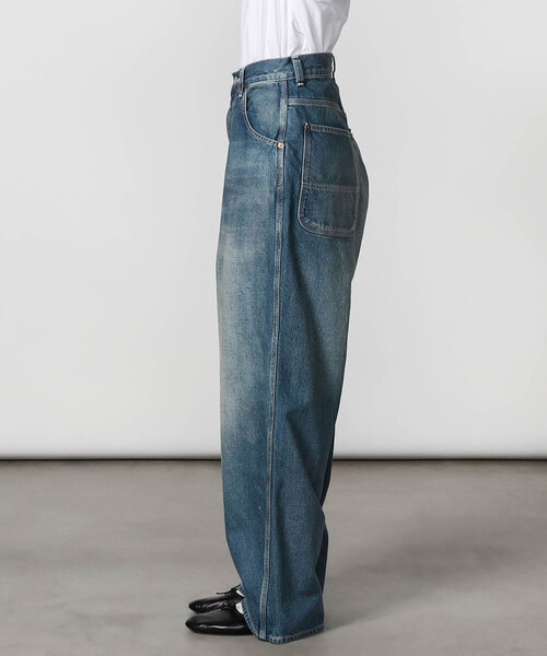 THE SHINZONE（ザ　シンゾーン）の「THE SHINZONE | TOOL DENIM PANTS WOMEN（デニムパンツ・レディース・ダークインディゴブルー/ブルー/アイボリー・34/36/32）」の11枚目の写真
