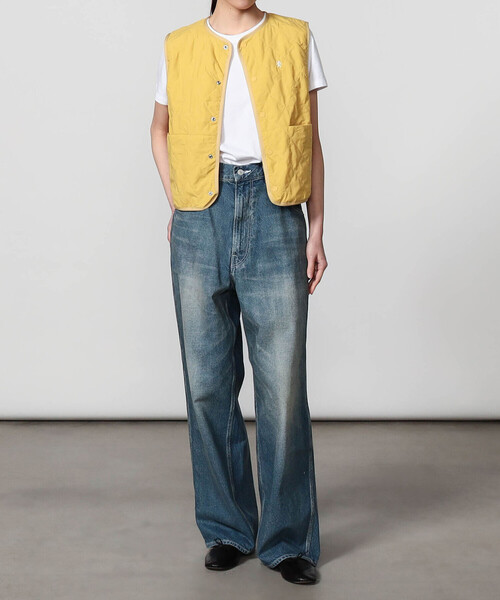 THE SHINZONE（ザ　シンゾーン）の「THE SHINZONE | TOOL DENIM PANTS WOMEN（デニムパンツ・レディース・ダークインディゴブルー/ブルー/アイボリー・34/36/32）」の14枚目の写真