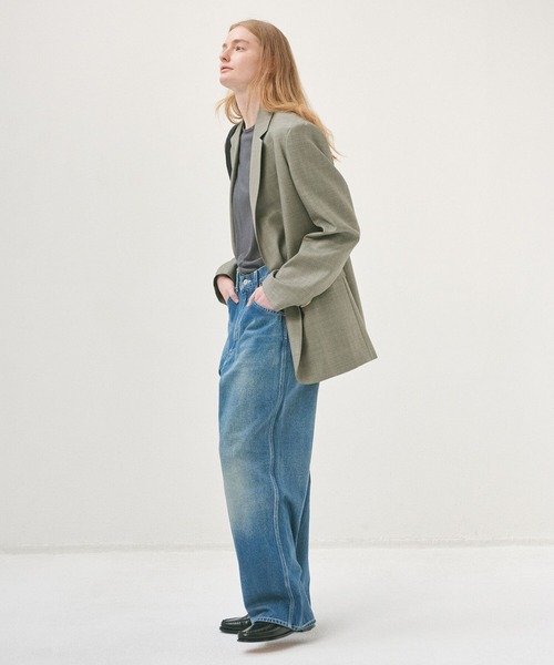 THE SHINZONE(ザ シンゾーン)の「THE SHINZONE | TOOL DENIM PANTS WOMEN(デニムパンツ・レディース・ダークインディゴブルー/ブルー/アイボリー・34/36/32)」の16枚目の写真