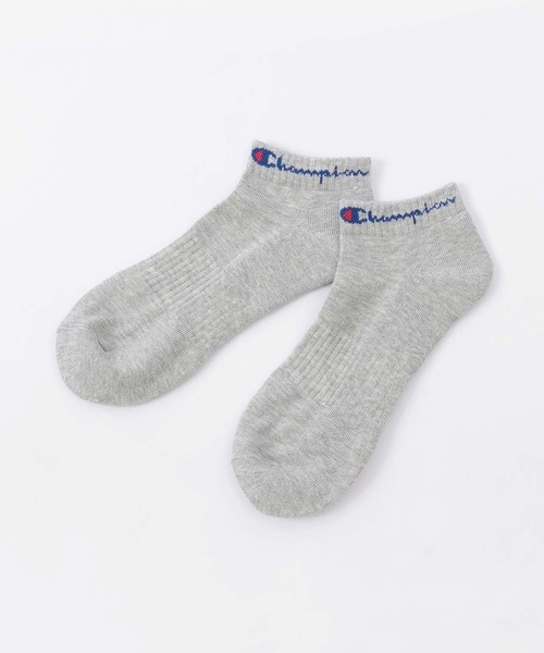 Champion(チャンピオン)の「【3足セット】Champion レディース メンズ スクリプトロゴ 消臭糸使用 足底パイル アーチサポート スニーカー丈 ソックス 92897504(ソックス/靴下・メンズ・ブラック/その他3/その他2・M/S/L)」の6枚目の写真