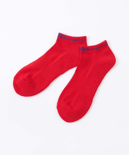 Champion(チャンピオン)の「【3足セット】Champion レディース メンズ スクリプトロゴ 消臭糸使用 足底パイル アーチサポート スニーカー丈 ソックス 92897504(ソックス/靴下・メンズ・ブラック/その他3/その他2・M/S/L)」の7枚目の写真