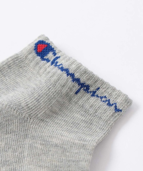 Champion(チャンピオン)の「【3足セット】Champion レディース メンズ スクリプトロゴ 消臭糸使用 足底パイル アーチサポート スニーカー丈 ソックス 92897504(ソックス/靴下・メンズ・ブラック/その他3/その他2・M/S/L)」の9枚目の写真