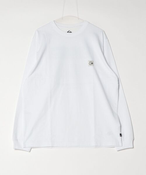 Quiksilver（クイックシルバー）の「クイックシルバー QUIKSILVER アウトドアカジュアル 長袖Tシャツ（Tシャツ/カットソー・メンズ・ブラック/サックスブルー/ホワイト・LL/L/M/S）」の2枚目の写真