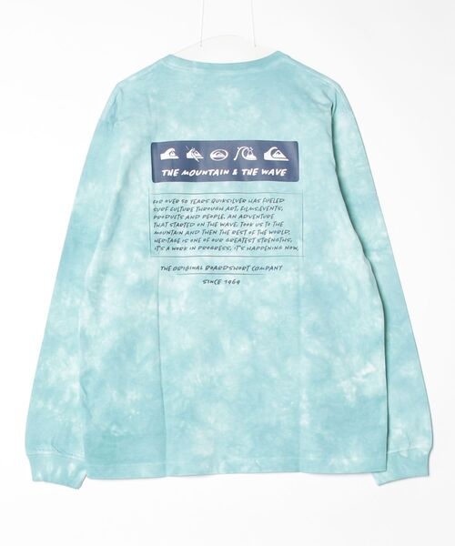 Quiksilver（クイックシルバー）の「クイックシルバー QUIKSILVER アウトドアカジュアル 長袖Tシャツ（Tシャツ/カットソー・メンズ・ブラック/サックスブルー/ホワイト・LL/L/M/S）」の6枚目の写真