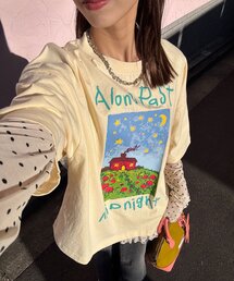 CIAOPANIC | ナイトハウスプリントボックスTシャツ(Tシャツ/カットソー)