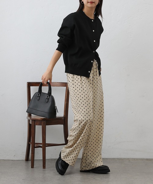 COLONY 2139（コロニートゥーワンスリーナイン）の「ポルカドットイージーパンツ（その他パンツ・レディース・ブラック/ベージュ・FREE）」の18枚目の写真