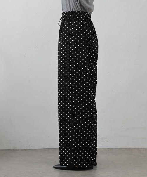 COLONY 2139（コロニートゥーワンスリーナイン）の「ポルカドットイージーパンツ（その他パンツ・レディース・ブラック/ベージュ・FREE）」の20枚目の写真