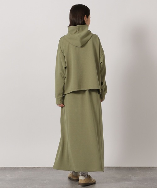 LAKOLE（ラコレ）の「ドロストフレアスカート/ 650491（スカート・レディース・ブラック/サンドグレー/カーキ・LARGE/MEDIUM）」の22枚目の写真