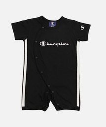 Champion | 〈チャンピオン〉脇ライン半袖ミニカバーオール(ロンパース)