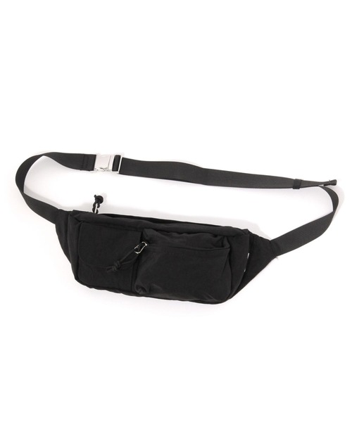 niko and...(ニコアンド)の「オリジナルスリムウエストバッグ(ボディバッグ/ウエストポーチ・レディース・ブラック/グレー/イエロー・0)」の2枚目の写真