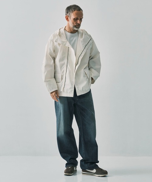 nanamica（ナナミカ）の「【nanamica / ナナミカ】Hooded Deck Jacket（ブルゾン・メンズ・ホワイト/ダークグレー/ネイビー・XS/S/M/L）」の4枚目の写真