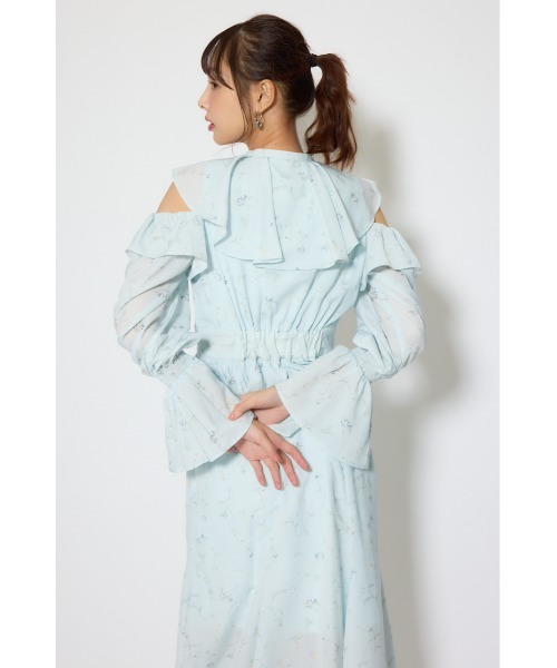 rienda(リエンダ)の「マーメイドフラワーワンピース 春服(ワンピース・レディース・ブルー系その他/ホワイト系その他・SMALL/MEDIUM)」の19枚目の写真
