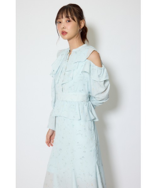 rienda(リエンダ)の「マーメイドフラワーワンピース 春服(ワンピース・レディース・ブルー系その他/ホワイト系その他・SMALL/MEDIUM)」の20枚目の写真