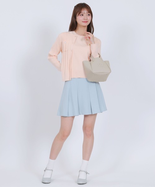 MARY QUANT(マリークワント)の「シュリンクWフェイス 2WAYミニトート(トートバッグ・レディース・ブラック/ピンク/グレー・FREE)」の10枚目の写真