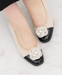 【Bridget Birkin Walk】フラワーパールウォーキングパンプス(565247)