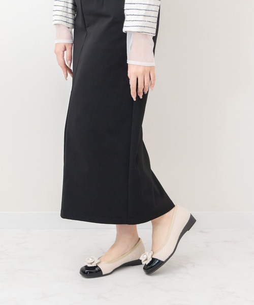 Bridget Birkin(ブリジットバーキン)の「【Bridget Birkin Walk】フラワーパールウォーキングパンプス(565247)(パンプス・レディース・ブラック/ベージュ・22.5/23/23.5/24/24.5)」の9枚目の写真